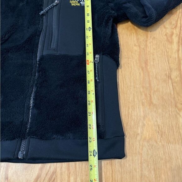 Mountain Hardwear Monkey Fleece Full Zip Womens S/P Black Teddy Pile Sherpa - Picture 6 of 11